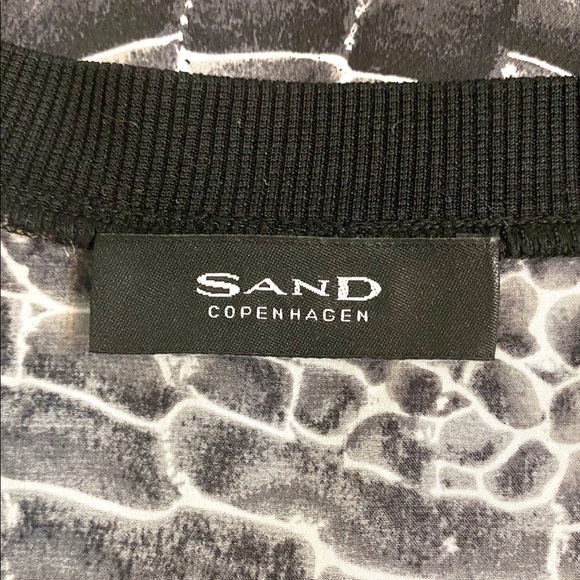 Sand Copenhagen Animal Print Silk Top - Picture 13 of 14